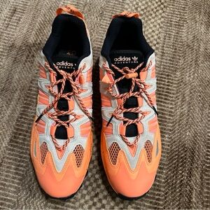ADIDAS HYPERTURF  Adventure SHOES Beam Orange/Core Black/Ecru Tint Men's Size 14